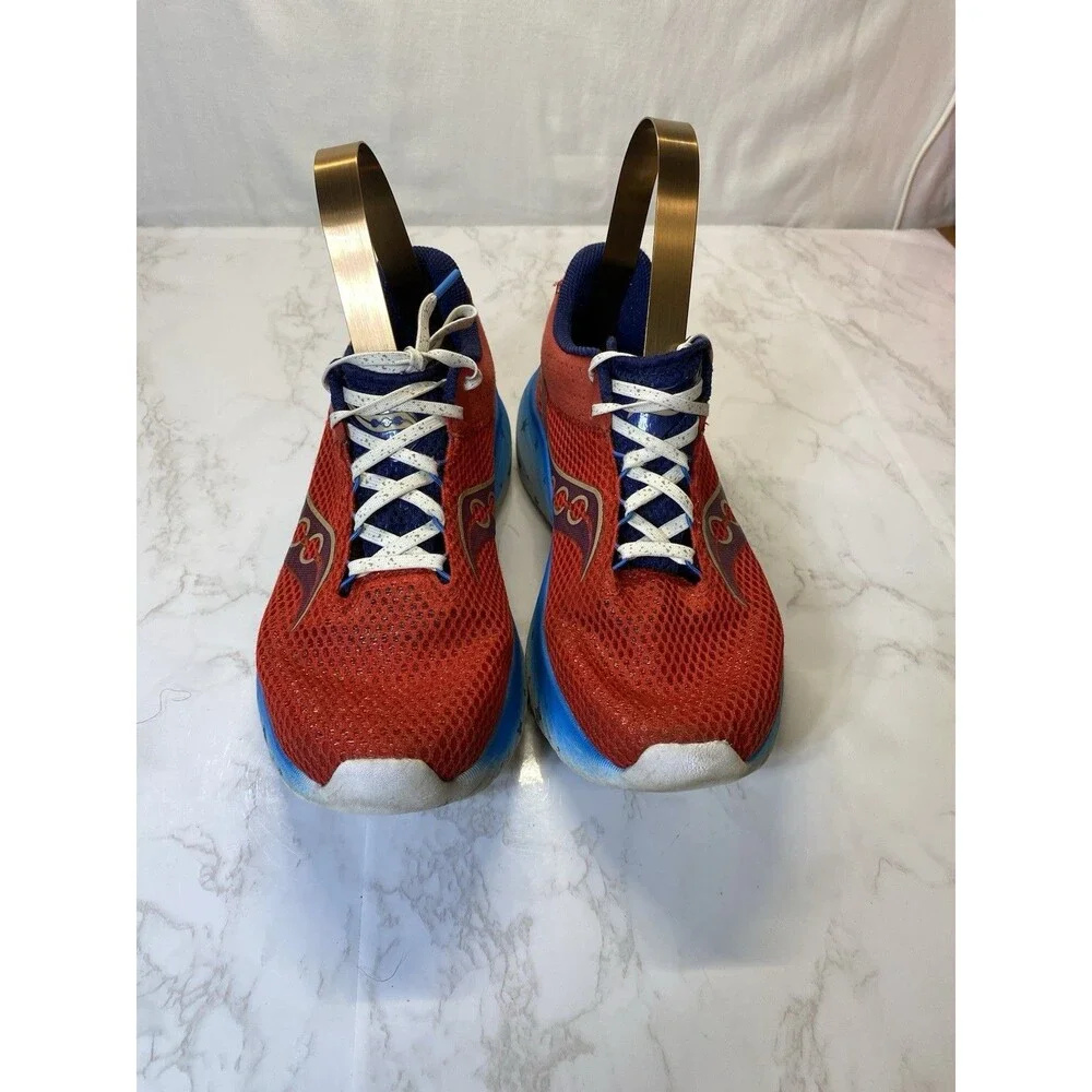 Saucony Kinvara 14 Liberty Men’s Size 9 Red White Blue USA Running Shoes
